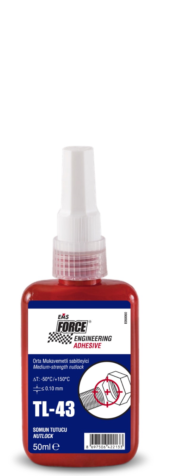EMS FORCE TL-43 50 ML SÖKÜLEBİLİR SOMUN TUT.