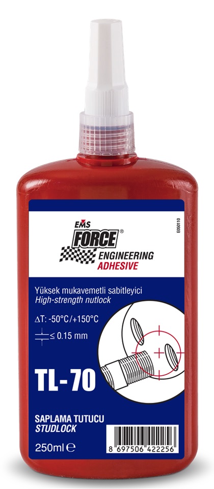 EMS FORCE TL-70 250ML SÖKÜLMEZ SAPLAMA TUT.