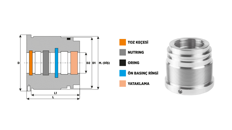 ÇB 40X20 ÇELİK BOĞAZ KEPİ (KEÇELİ)