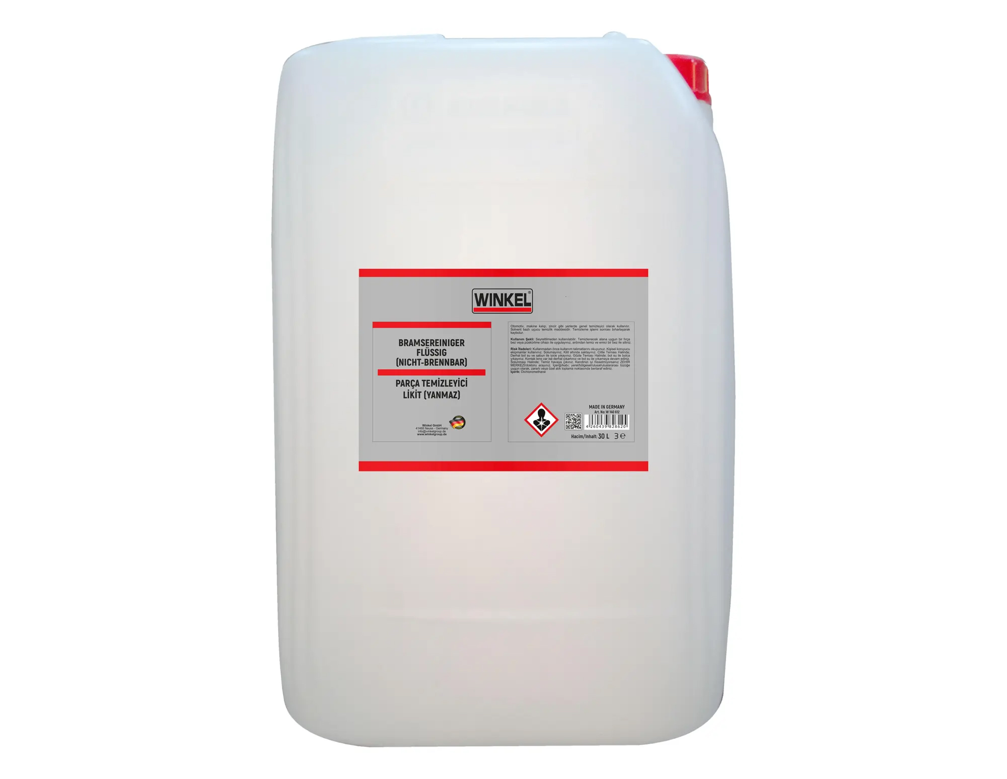 WINKEL PARÇA TEMİZLEYİCİ YANMAZ LİKİT 30L