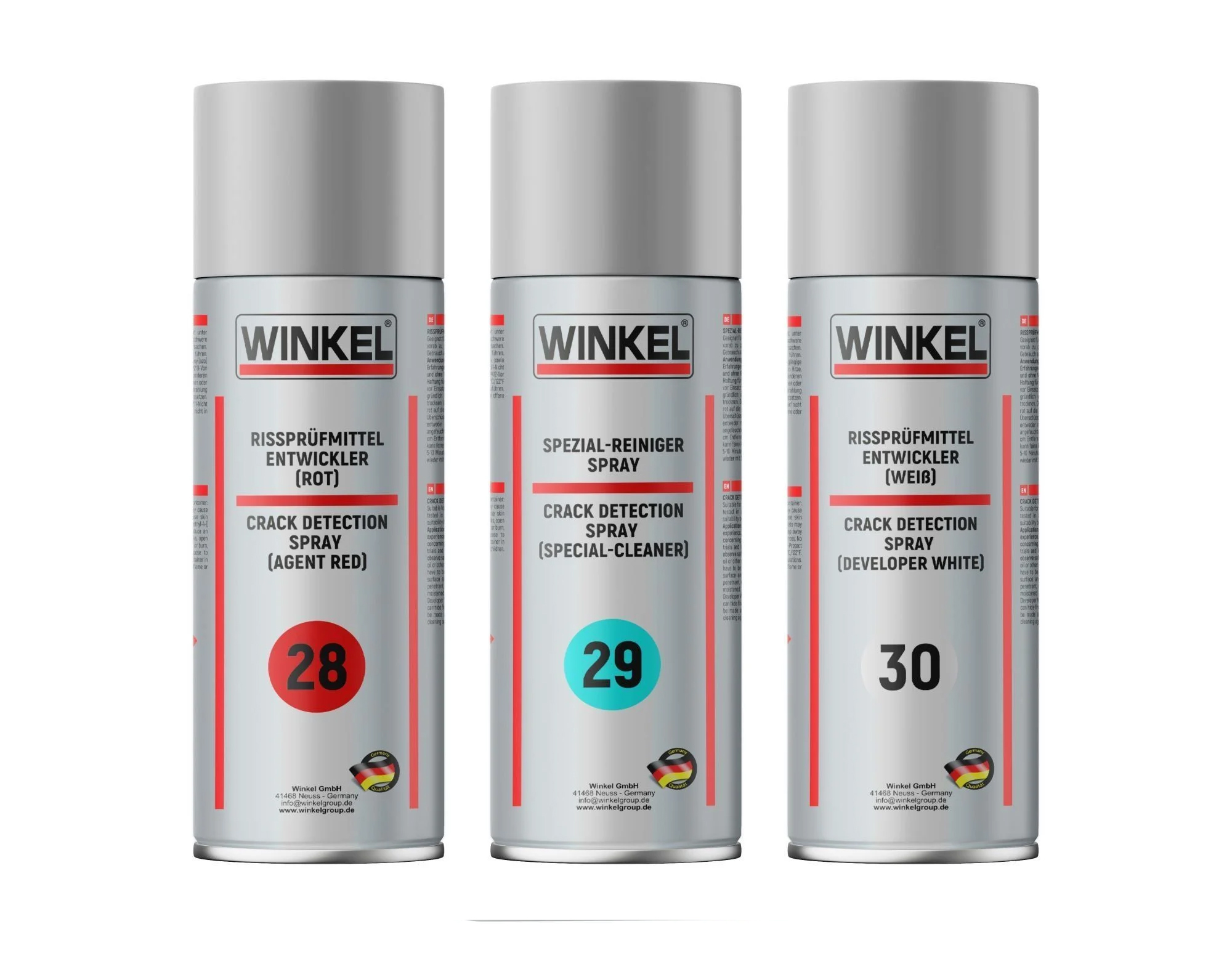 WINKEL ÇATLAK TESPİT SPREY (3 LÜ SET) 1500ML